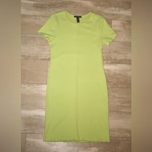 Green summer dress